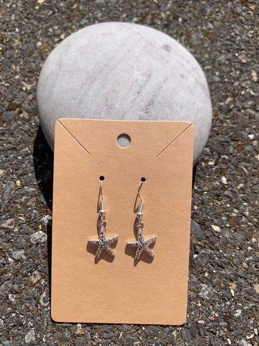 Starfish earrings.