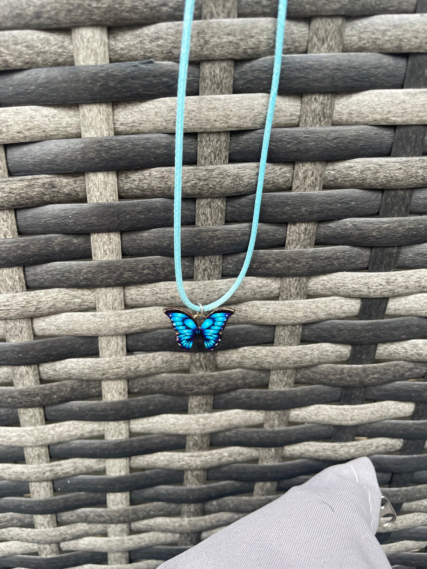 Butterfly necklaces